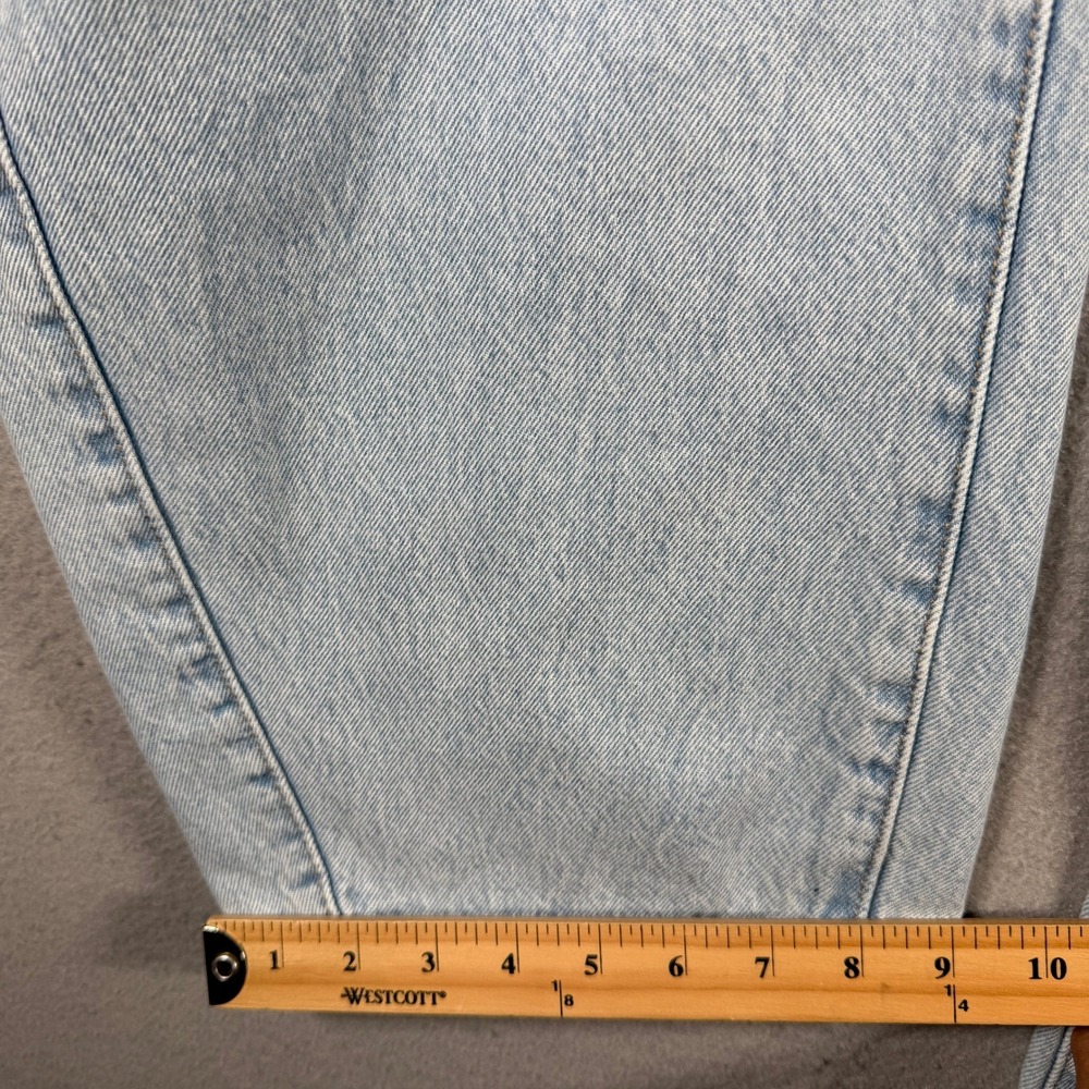 Levis Cinch Barrel Jeans Light Wash High Rise Wide Leg Denim W30 L29 - Picture 7 of 16
